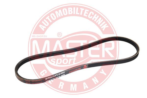 MASTER-SPORT V formos rumbuoti diržai 3PK675-PCS-MS