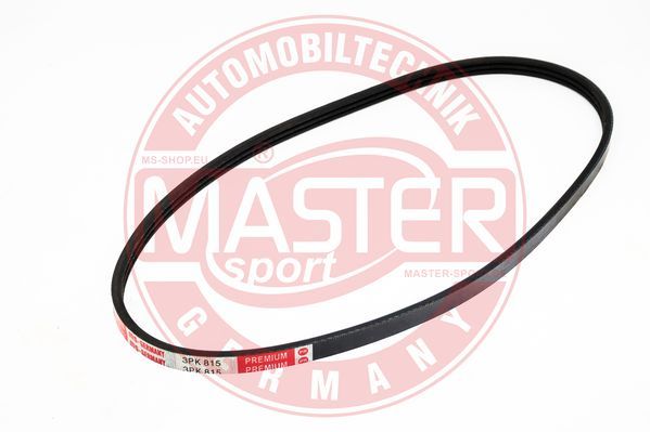 MASTER-SPORT V formos rumbuoti diržai 3PK815-PCS-MS