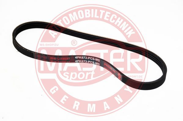 MASTER-SPORT V formos rumbuoti diržai 4PK673-PCS-MS