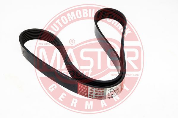 MASTER-SPORT V formos rumbuoti diržai 7PK1035-PCS-MS