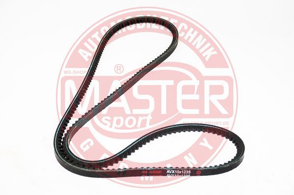 MASTER-SPORT V formos rumbuoti diržai AVX-10X1235-PCS-MS