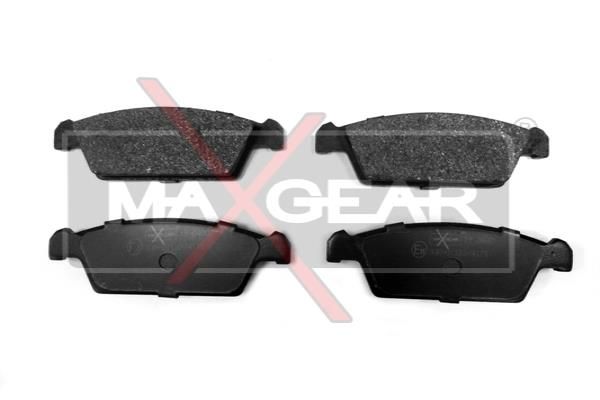 MAXGEAR Комплект тормозных колодок, дисковый тормоз 19-0480