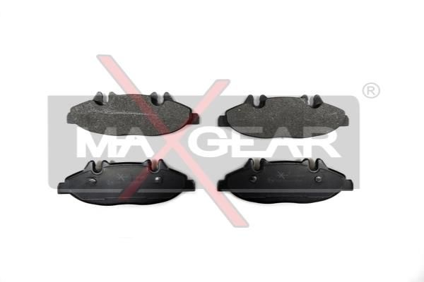 MAXGEAR Комплект тормозных колодок, дисковый тормоз 19-0669