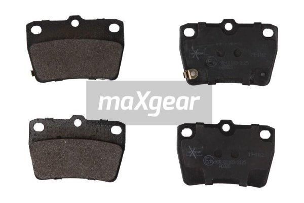 MAXGEAR Комплект тормозных колодок, дисковый тормоз 19-1162