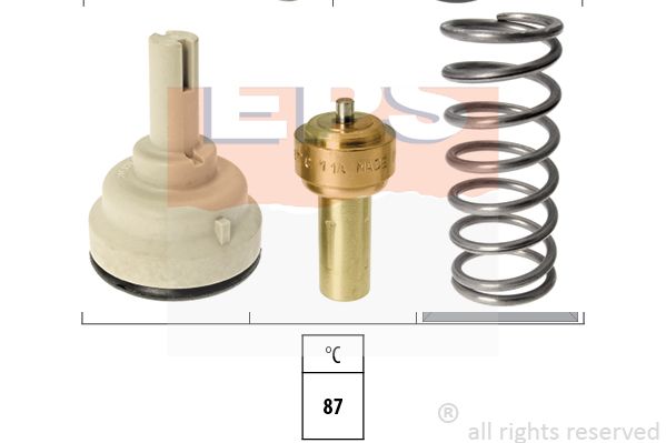 MDR termostatas, aušinimo skystis EPS-1880 620S