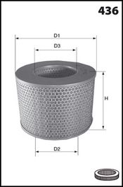 MECAFILTER oro filtras EL3161