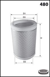 MECAFILTER oro filtras EL3225