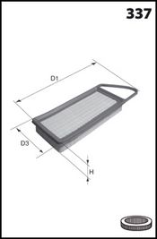 MECAFILTER oro filtras ELP3993