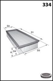 MECAFILTER oro filtras ELP9412