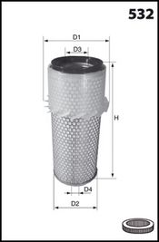 MECAFILTER oro filtras FA3126