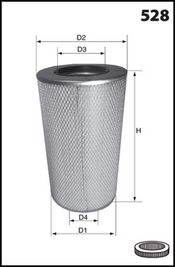 MECAFILTER oro filtras FA3217