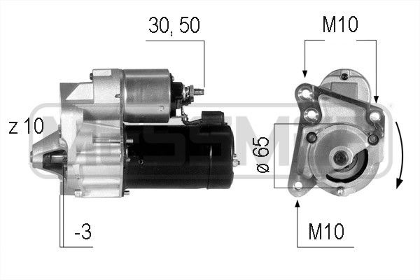 MESSMER Стартер 220045