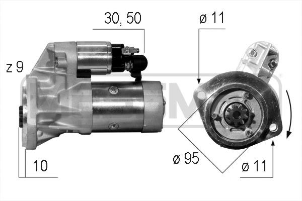 MESSMER starteris 220208