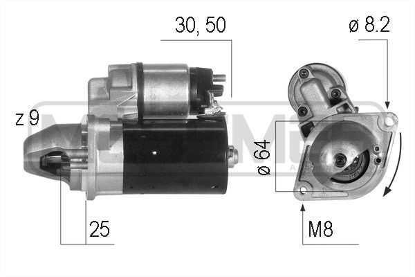 MESSMER starteris 220211