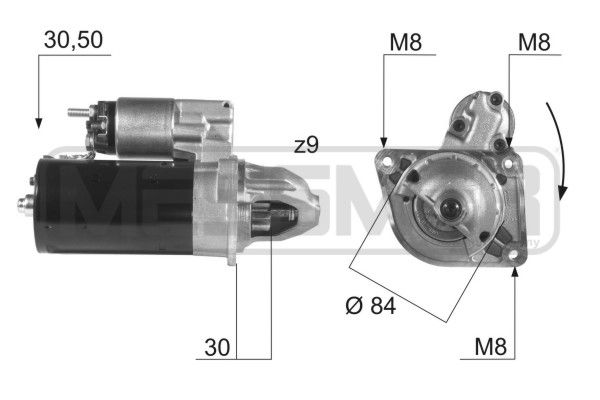 MESSMER Стартер 220435