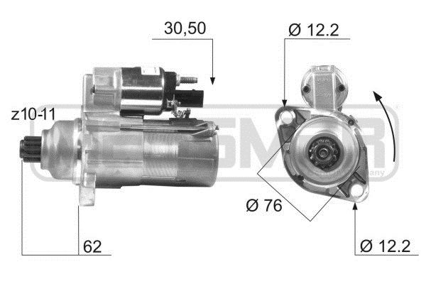 MESSMER starteris 220450