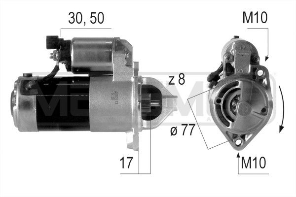 MESSMER Стартер 220459