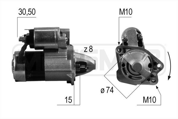 MESSMER Стартер 220541