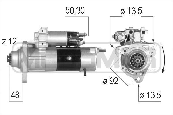 MESSMER starteris 220558