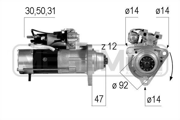 MESSMER Стартер 220563