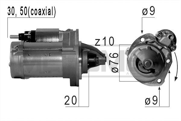 MESSMER Стартер 220672