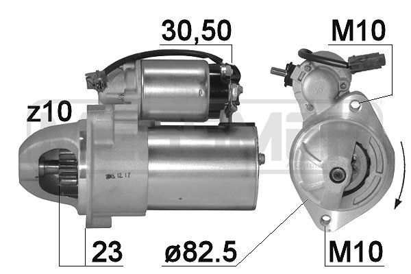 MESSMER starteris 220783