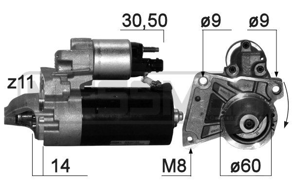 MESSMER Стартер 220873