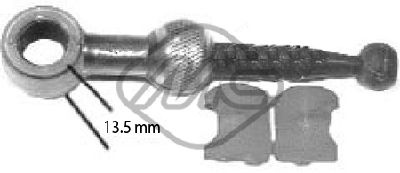 METALCAUCHO Ремкомплект, рычаг переключения 02883