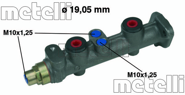 METELLI Главный тормозной цилиндр 05-0014