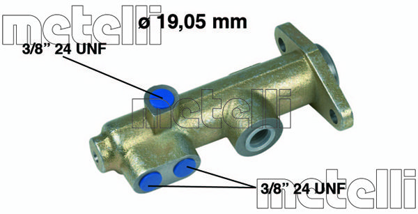 METELLI Главный тормозной цилиндр 05-0034