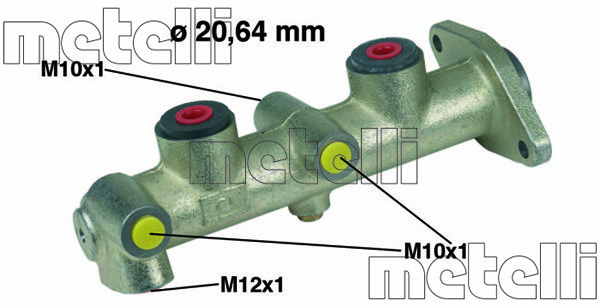 METELLI Главный тормозной цилиндр 05-0098