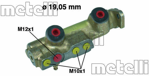 METELLI Главный тормозной цилиндр 05-0131