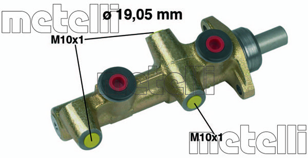 METELLI pagrindinis cilindras, stabdžiai 05-0138