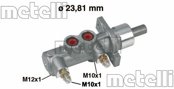 METELLI Главный тормозной цилиндр 05-0165