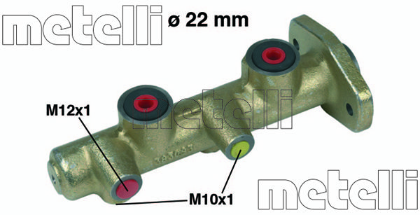 METELLI Главный тормозной цилиндр 05-0173