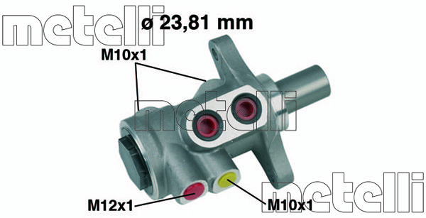 METELLI Главный тормозной цилиндр 05-0455