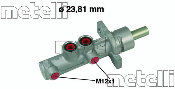 METELLI Главный тормозной цилиндр 05-0633