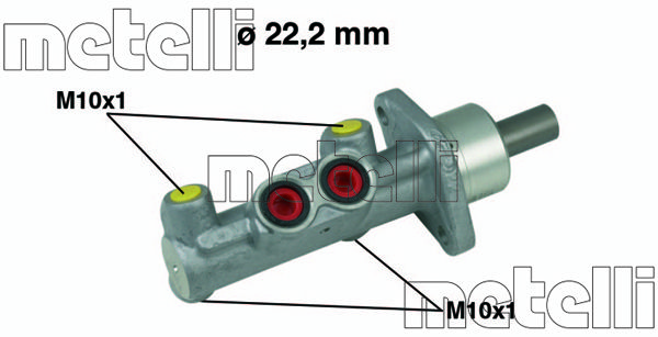 METELLI Главный тормозной цилиндр 05-0637