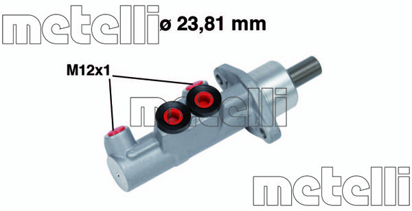 METELLI Главный тормозной цилиндр 05-0687