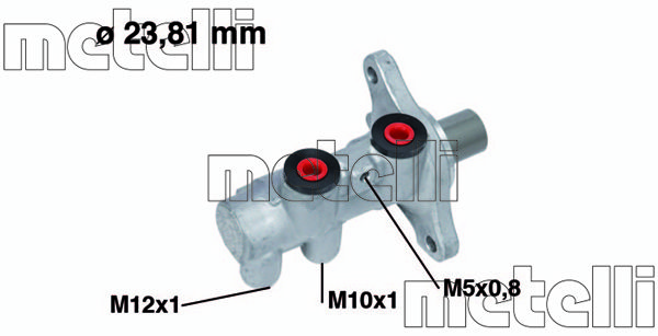 METELLI Главный тормозной цилиндр 05-0713