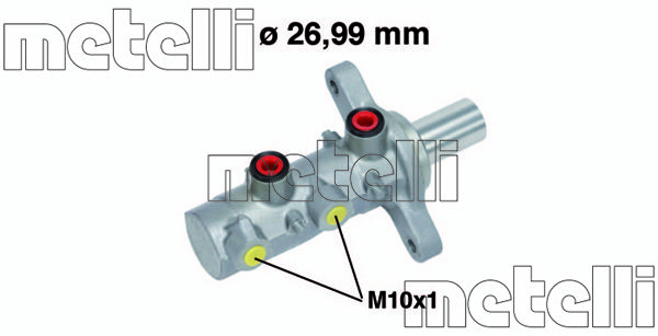 METELLI Главный тормозной цилиндр 05-0728