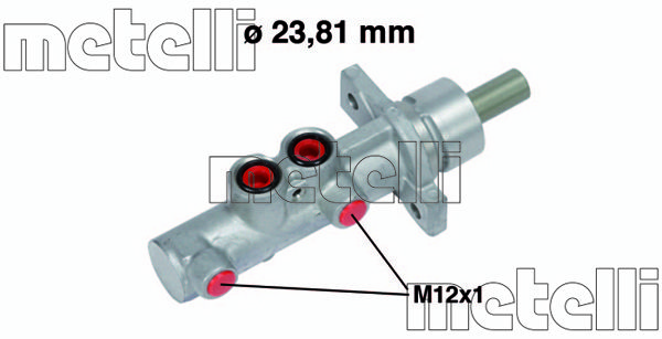 METELLI Главный тормозной цилиндр 05-0738