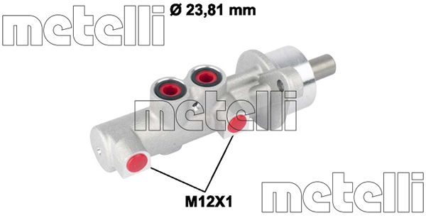 METELLI Главный тормозной цилиндр 05-0788