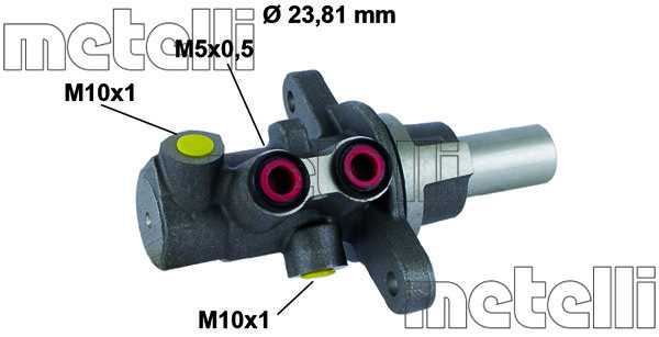 METELLI Главный тормозной цилиндр 05-0794