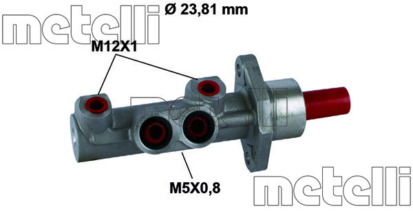 METELLI Главный тормозной цилиндр 05-0869