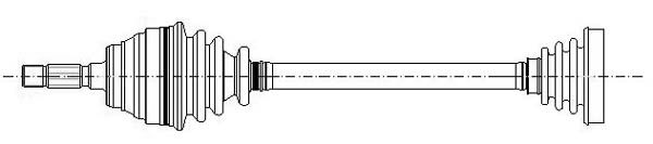 METELLI kardaninis velenas 17-0244