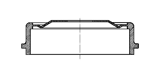 METELLI stabdžių būgnas 18-0144