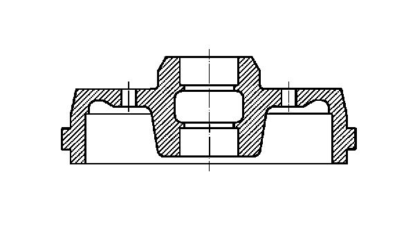 METELLI Тормозной барабан 18-0202