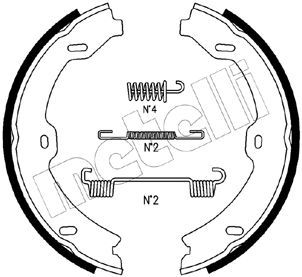 METELLI Комплект тормозных колодок, стояночная тормозная с 53-0247K