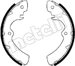 METELLI stabdžių trinkelių komplektas 53-0390